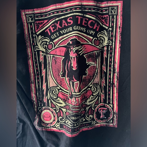 Distressed Texas tech logo tee - Picture 4 of 5